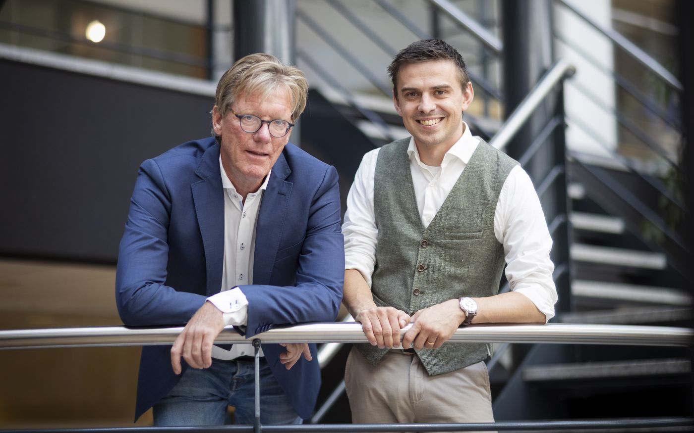 Maarten Ligthart en Bernd als adviseurs, ook wanneer er al een koper is