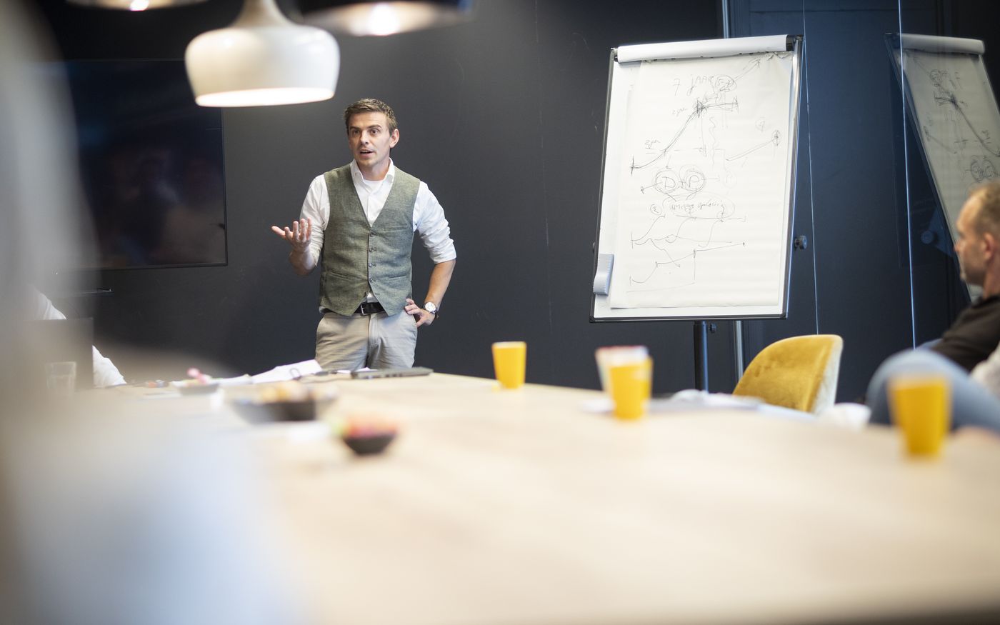 Maarten Ligthart schetst bij de flip-over waarom een vijfjarenplan de waarde vergroot