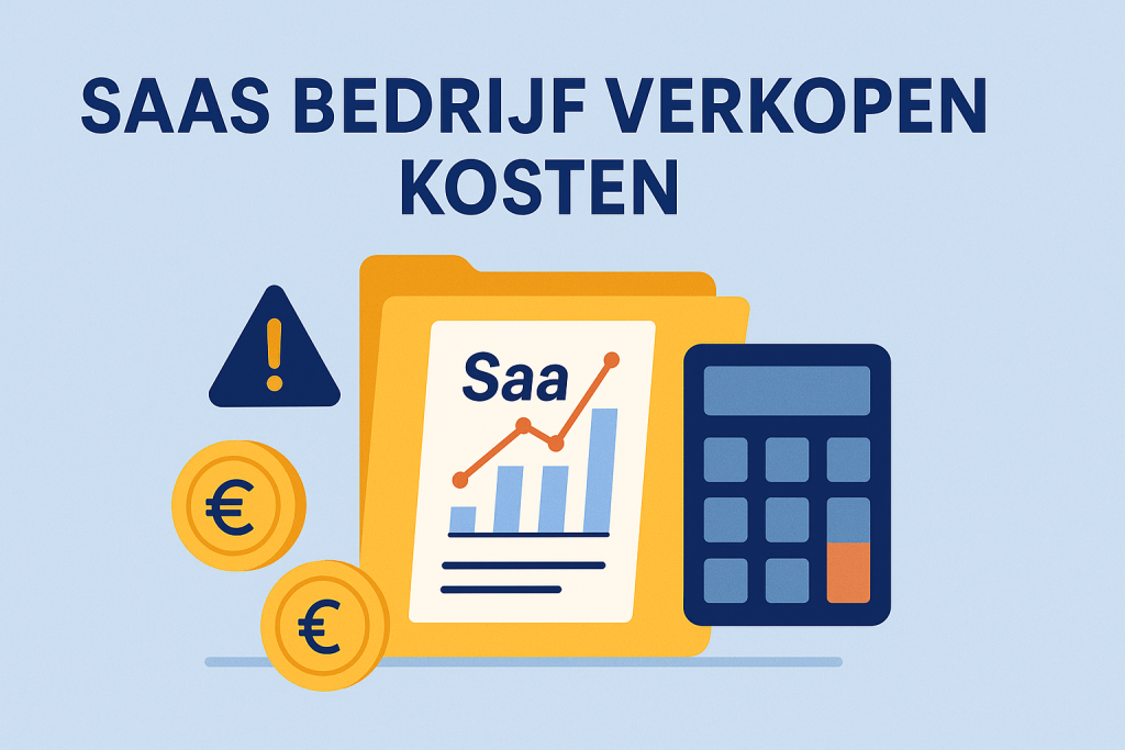 Vergelijking van kosten bij het verkopen van een SaaS-bedrijf